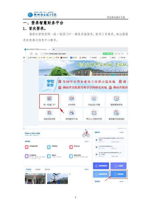 財務(wù)系統(tǒng)項目授權(quán)操作手冊