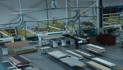 客來福6大核心工序定義板式家居4.0智造效率、精度與品質新標桿